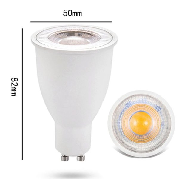 GU10 10W SMD 2835 16 LEDs 4000-4500K High Brightness No Flicker Lamp Cup Energy-saving Spotlight, AC 90-265V (Natural White) - Image 4