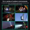 5W 90 Degree Folding Multi-functional Led Flashlight 5 Modes, Size: Large - Image 6