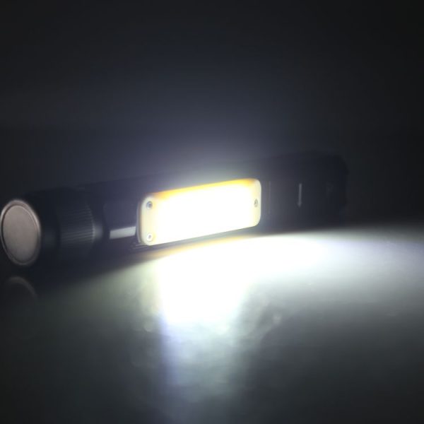 5W 90 Degree Folding Multi-functional Led Flashlight 5 Modes, Size: Large - Image 7