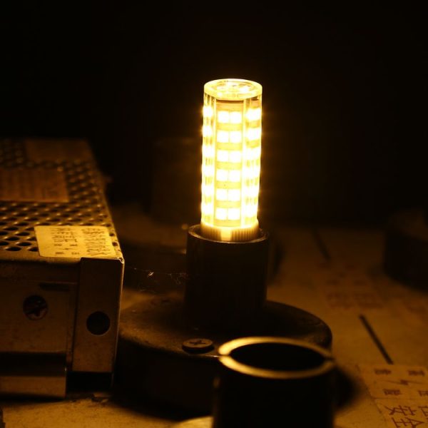 E14 75 LEDs SMD 2835 LED Corn Light Bulb, AC 220V (Warm White) - Image 4
