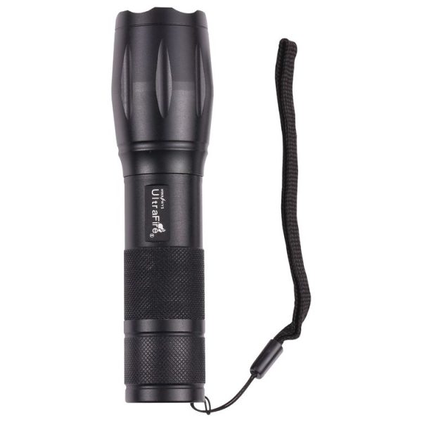 10W T6 Aluminum Alloy Flashlight Zoomable - Image 2