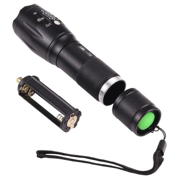 10W T6 Aluminum Alloy Flashlight Zoomable - Image 4