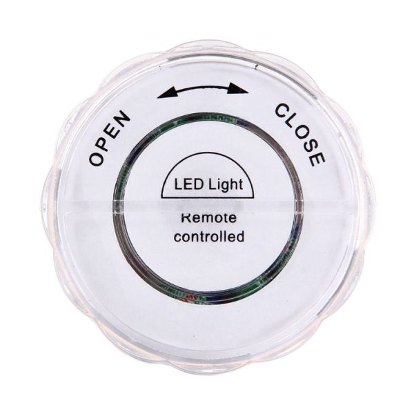 Waterproof Submersible LED Light, 10 LEDs Cylinder Remote Controlled with Remote Controllor, Remote Control Range (in Open Area): 24-30 Feet - Image 3