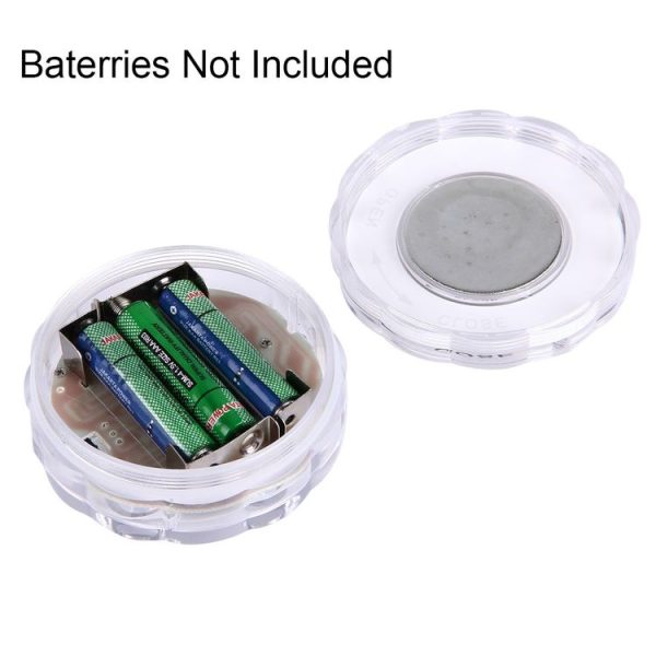 Waterproof Submersible LED Light, 10 LEDs Cylinder Remote Controlled with Remote Controllor, Remote Control Range (in Open Area): 24-30 Feet - Image 5