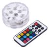 Waterproof Submersible LED Light, 10 LEDs Cylinder Remote Controlled with Remote Controllor, Remote Control Range (in Open Area): 24-30 Feet - Image 6
