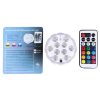 Waterproof Submersible LED Light, 10 LEDs Cylinder Remote Controlled with Remote Controllor, Remote Control Range (in Open Area): 24-30 Feet - Image 7