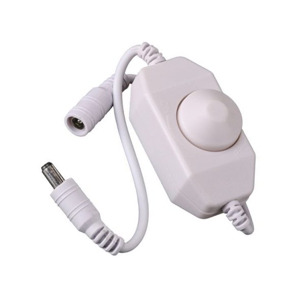 Knob Controller Dimmer for Single Color LED Strip Light (White) - Image 2
