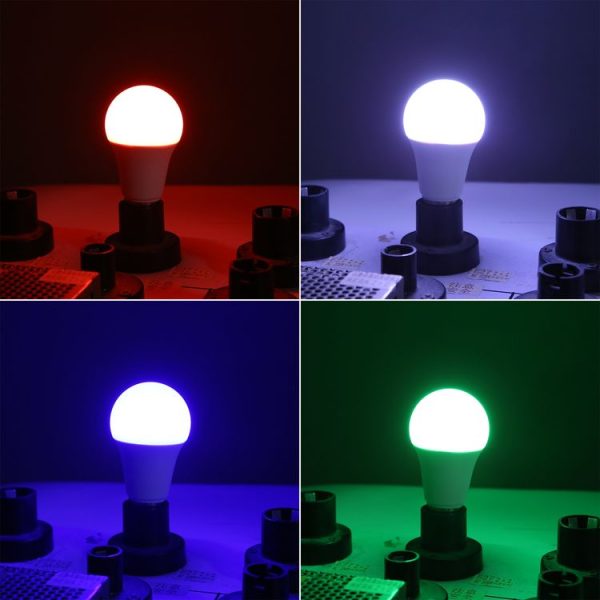 A60 E27 5W 16 Color Magic LED RGB Bulb Light with 24-keys Remote Control - Image 5