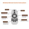 G9 94 LEDs Wireless Remote Control Smart Light Bulb with Controller, AC220-240V - Image 4