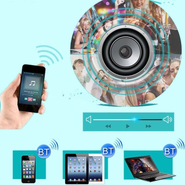 12W RGB LED Bluetooth Speaker Light, E27 Energy Saving Lamps with Remote Controller, AC 100-240V - Image 16