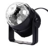 1W x 3 Mini Rotating Magic Ball LED Stage Light, with Remote Control, EU Plug - Image 5