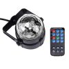 1W x 3 Mini Rotating Magic Ball LED Stage Light, with Remote Control, EU Plug - Image 6