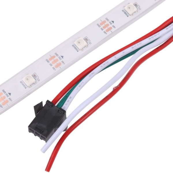 WS2812B RGB Light 5050 SMD LED Casing Waterproof Rope Light, 30 LED / m, DC 12V, Length: 5m - Image 4