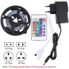 Bare Board 5050 SMD RGB LED Rope Light, 30 LED / m, Length: 2m, 12V 2A 100-240V, with 24-key Remote Control (EU Plug) - Image 3