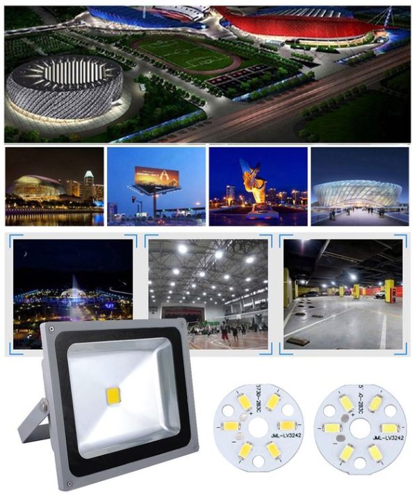 10 PCS 3W SMD 5730 Aluminum Base Light Panel, 6 LEDs 270 LM 3000-6500K, Diameter: 32mm - Image 6