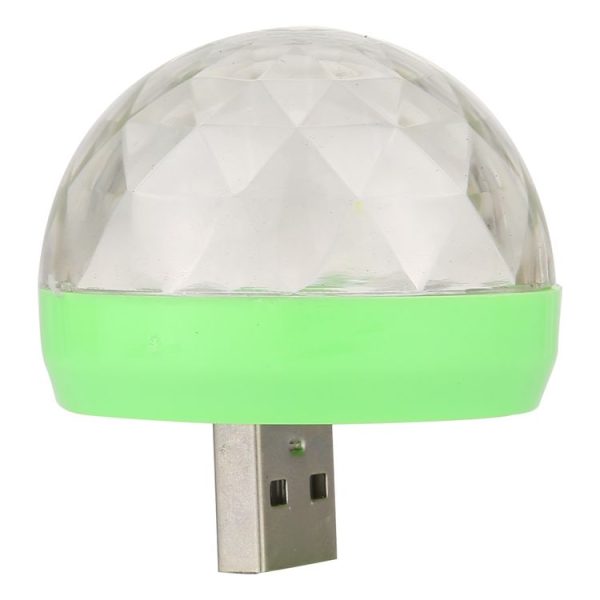 4W RGB Sound Control Mini Magic Ball LED Stage Lamp - Image 2