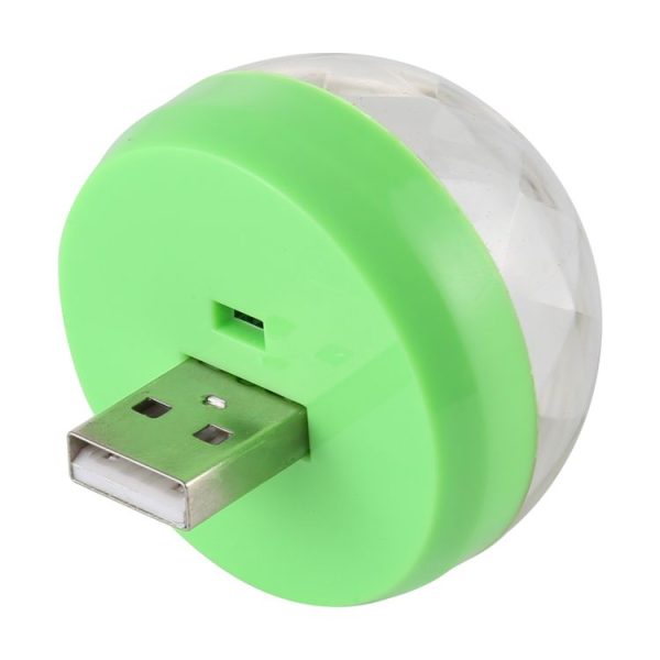 4W RGB Sound Control Mini Magic Ball LED Stage Lamp - Image 3
