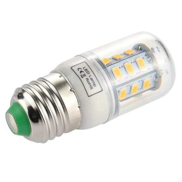 E27 24 LEDs 3W LED Corn Light, SMD 5730 Energy-saving Bulb, DC 12-30V - Image 3