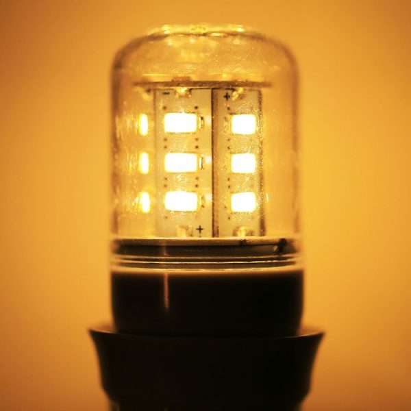 E27 24 LEDs 3W LED Corn Light, SMD 5730 Energy-saving Bulb, DC 12-30V - Image 5