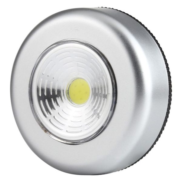 3W 150LM Portable COB LED Night Light for Cabinet, Kitchen, Stair, Bedroom (White Light)