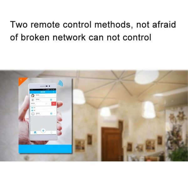 Sonoff Slampher RF eWelink Phone APP WiFi 2.4GHz E27 Smart Light Lamp Bulb Holder with Alexa Echo Voice Control & Google Home for Smart Home, AC 90-250V - Image 7