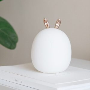 3life-317 Cute Rabbit LED Pat Light, 3-speed Brightness Adjustment Decorative Night Light for Bedroom, Study Room, Living Room