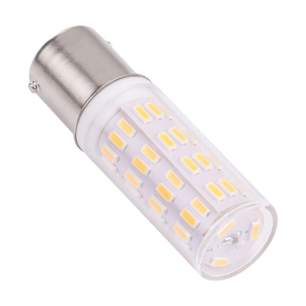 1156 / BA15S 63 LEDs SMD 4014 Dimmable No Flicker LED Light, AC / DC 12-24V (Warm White) - Image 2