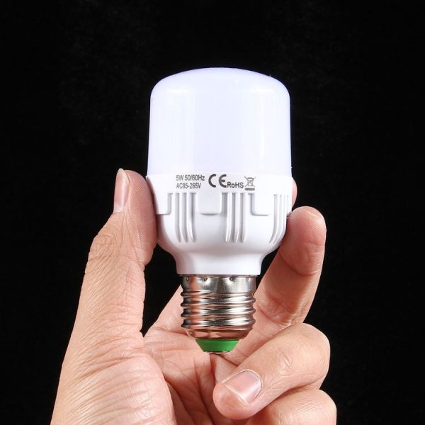 E27 5W SMD 2835 LED Flat Bulb Light, 16 LEDs 450 LM Energy Saving Waterproof Dust-proof Anti Mosquito, AC 85-265V - Image 5