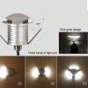 3W LED Embedded Polarized Buried Lamp IP67 Waterproof Turtle Shell Lamp Outdoor Garden Lawn Lamp, Warm Light 3000K Q1 One-way Light - Image 6