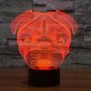 Dog Shape 3D Touch Switch Control LED Light, 7 Color Discoloration Creative Visual Stereo Lamp Desk Lamp Night Light - Image 10