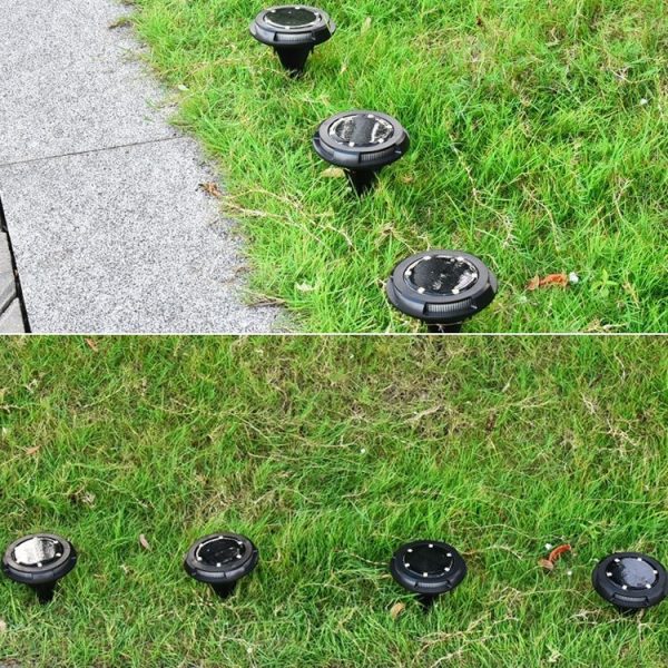 10 LEDs Solar Outdoor Garden Waterproof Buried Light - Image 7