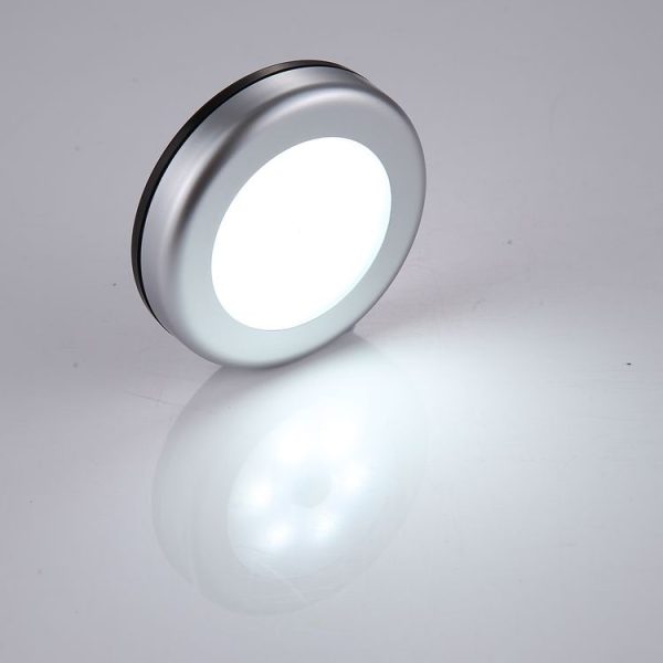 PIR Human Body Motion Sensor + Light Control White Light LED Night Light, 6 LEDs Mini Lamp for Closet / Cabinet / Stairways / Bedroom, Sensor Distance: 5m, DC 5V - Image 6