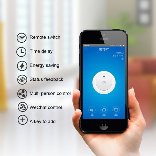 Sonoff 433MHz DIY WiFi Smart Wireless Remote Control Timer Module Power Switch for Smart Home, Support iOS and Android - Image 7