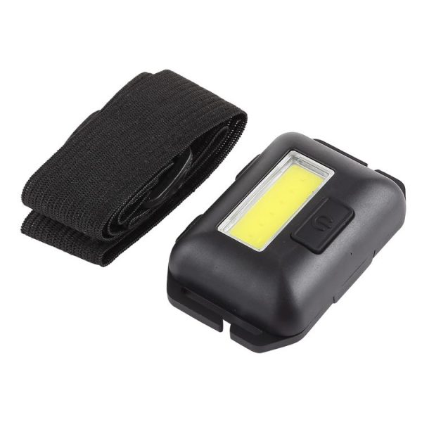 10W COB Headlamp LED Headband Light (Black) - Image 3