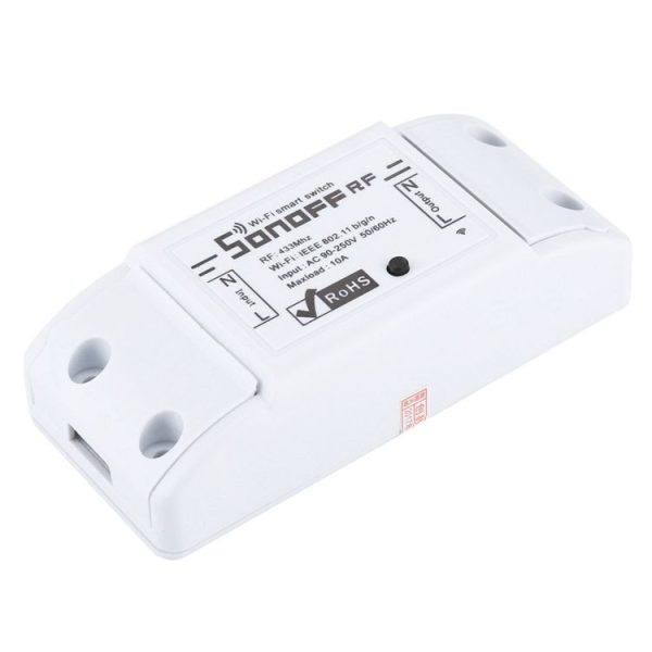 Sonoff 433MHz DIY WiFi Smart Wireless Remote Control Timer Module Power Switch with 4-keys Remote Control for Smart Home, Support iOS and Android - Image 3