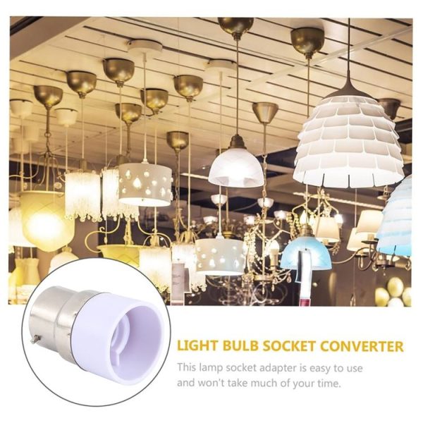 E22 to E14 Light Lamp Bulbs Adapter Converter - Image 4