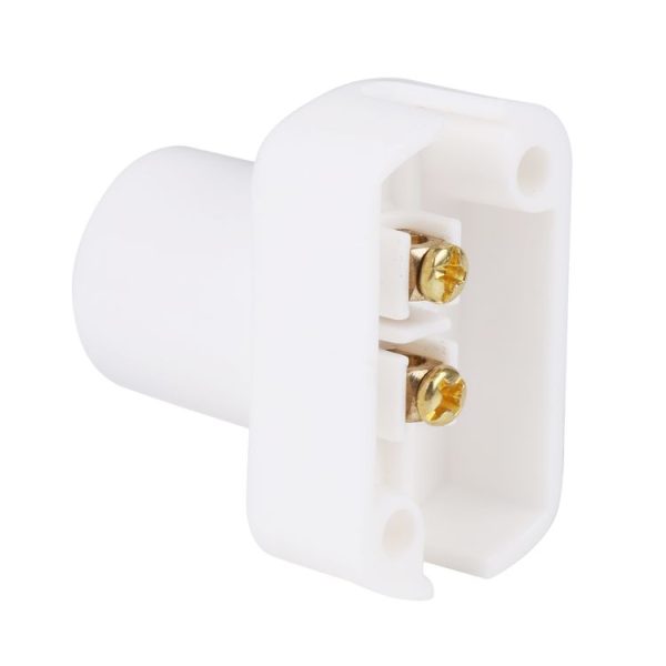 E12 Threaded Square Wall-mounted Lamp Holder - Image 2