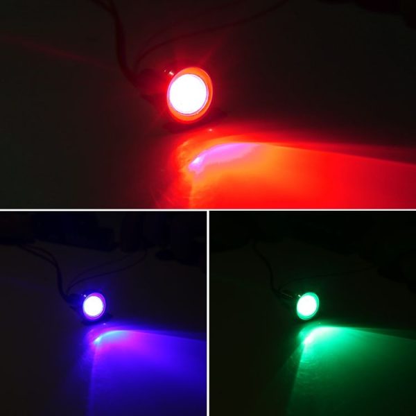 23mm 3W Hawkeye LED Night Light Headlamps, DC 3V - Image 4