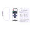 Mini Single Color LED Controller with 11 Keys RF Remote Control, DC 5-24V (White) - Image 5