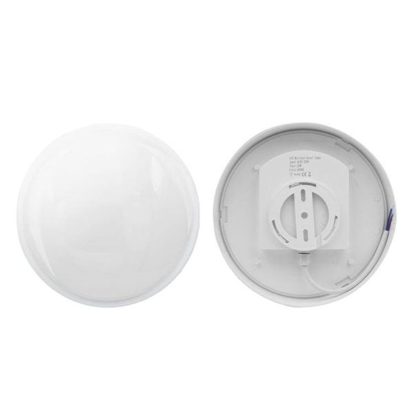 Round 16W 85-265V 1800LM LED Moisture-proof Lamp LED Wall Light (White) - Image 4