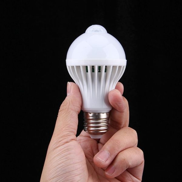 E27 5WInfrared Motion Sensor LED Light Bulb, Sensor Distance: 4-6m, AC 85-265V - Image 6