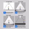 E27 7W 16 LEDs SMD 5730 450LM Infrared Motion Sensor LED Light Bulb, Sensor Distance: 4-6m, AC 220V (White Light) - Image 5