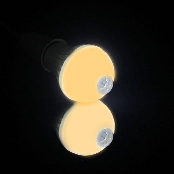 E27 9W Infrared Motion Sensor LED Light Bulb, Sensor Distance: 4-6m, AC 85-265V - Image 7