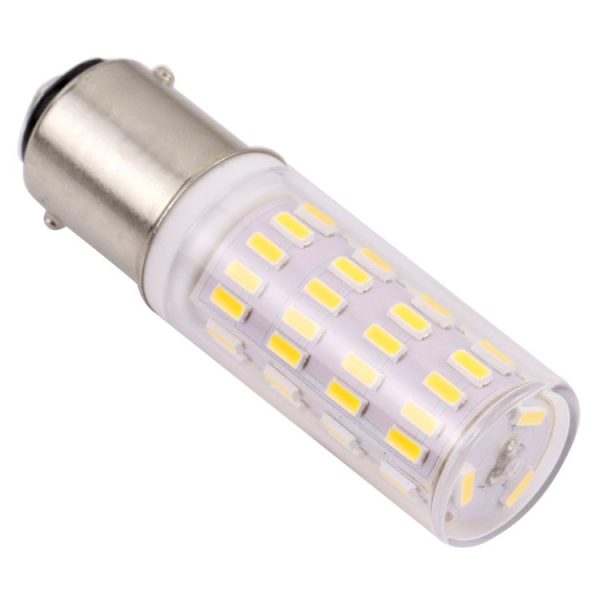 BA15D 63 LEDs SMD 4014 6500K Energy Saving LED Corn Light, AC / DC 12-24V (White Light) - Image 2