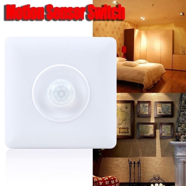 SJ210 Human Body Sensor Automatic Light On Off Switch, AC 220V - Image 5