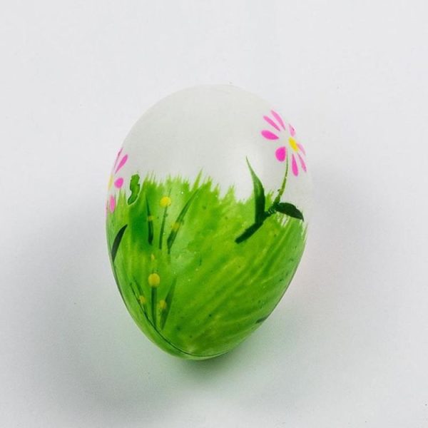 10 Bulbs LED Cute Easter Eggs Decorative Lamp Holiday Decorative Light Bulbs (Green Light) - Image 3