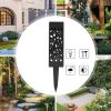 Outdoor Hollowing Out Solar Energy Garden Lawn Lamp (Warm White) - Image 10