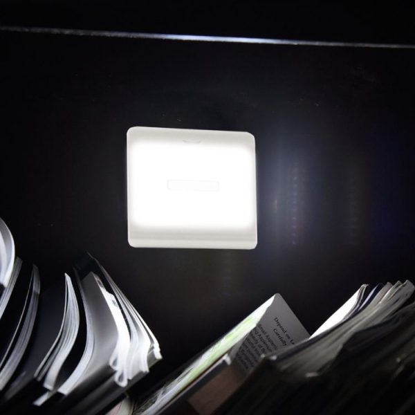 Mini White Light COB LED Wall Light, Switch Night Light Lamp - Image 12