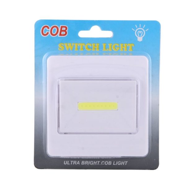 Mini White Light COB LED Wall Light, Switch Night Light Lamp - Image 6