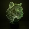 Leopard Style 3D Touch Switch Control LED Light, 7 Color Discoloration Creative Visual Stereo Lamp Desk Lamp Night Light - Image 10